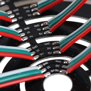 WS2812B anello LED RGB fai-da-te da 37 a 241 pixel moduli rotondi WS2812 SK6812 5050 RGB indirizzabile DC5V LED Circle Arduino Ring