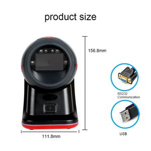 Handsfree Pdf417 Scanner Supermarket Pos Bar <strong>Code</strong> Reader Auto <strong>Scan</strong> 1d 2d Wide <strong>Scan</strong> Angle Desktop Barcode Scanner - Product Image 4