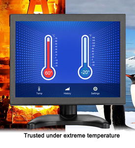Polcd 10 Inch IPS <strong>LCD</strong> <strong>Monitor</strong> 1280x800 Resolution Support HD-MI VGA <strong>BNC</strong> AV <strong>Input</strong> for PC TV Security Display