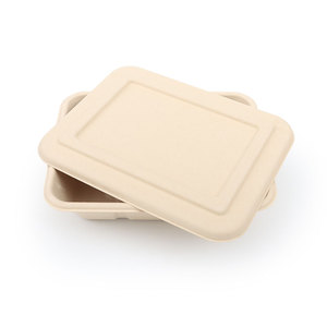 Safe Eco Friendly Degradable Packaging Boxes Corn <strong>Starch</strong> Takeaway Food Containers Biodegradable Lunch <strong>Box</strong> - Product Image 4