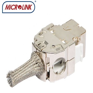 3m korumalı keystone jack VOL-OCK6A-SE aletsiz kepenkli cat6a STP RJ45 10G ağ modülü - Product Image 5