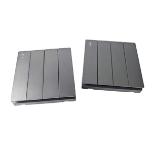 CGZ 4 Gang 1 Way Multi-way Light <strong>Switch</strong> Electric Light <strong>Switch</strong> - Product Image 2