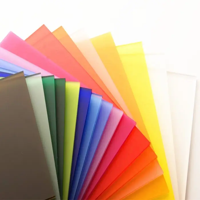 Foglio acrilico luminoso inciso con taglio personalizzato dell'azienda 1220*2440mm foglio acrilico iridescente arcobaleno