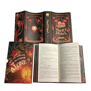 Özel efektli OEM özel baskı ciltli kitap | Kayma, Spot UV, renkli sayfa kenarları - Product Image 6