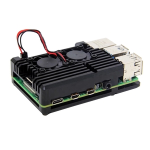 Raspberry Pi 4B Aluminium Armor Case Schutzhülle mit Kühlkörper - Product Image 2