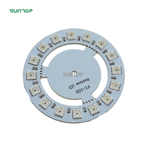 OEM/ODM WS2811 eingebautes 16 rundes 5050 RGB Vollfarb-LED-Modul - Product Image 3