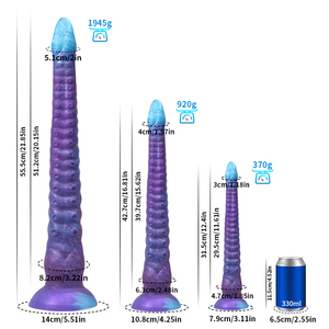 Sıcak satış <span class=keywords><strong>XXL</strong></span> aydınlık silikon Anal Plug büyük büyük kurt yapay Penis kadınlar için vantuz ile canavar Penis mastürbasyon seks oyuncakları dükkanı