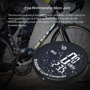 Velocímetro inalámbrico para bicicleta, dispositivo redondo multifuncional, con pantalla lcd, novedad de 2023 - Product Image 5