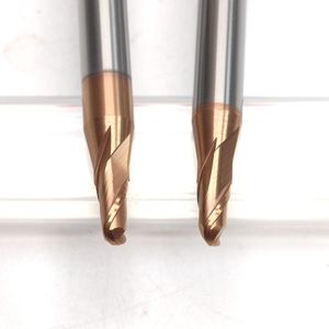 55 độ bóng cuối nhà máy 2 Sáo CNC bóng Nhà Máy cắt bóng cuối nhà máy dài 12mm - Product Image 3