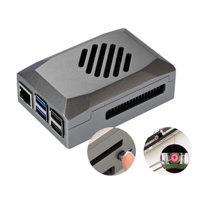PWM Fan Cooling <strong>Case</strong> for <strong>Raspberry</strong> <strong>Pi</strong> 5 Includes Board in Package