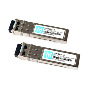 シスコ対応SFP + デュプレックス10GBase-LR(1310nm、SMF、10km、LC、DDM) WDMトランシーバーSFP + モジュール - Product Image 1
