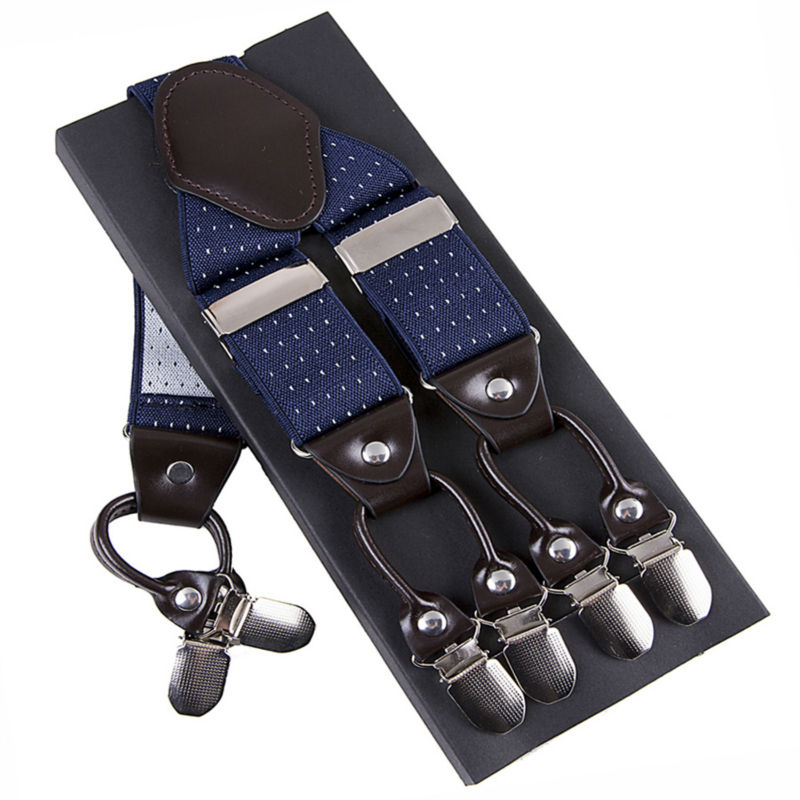 Jacquard Navy-white dots