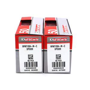 <span class=keywords><strong>Duracarb</strong></span> RPMT1204-M-C dp5320 CNC Carbide chèn PVD tráng công cụ cắt với OEM hỗ trợ sẵn sàng Cổ Phiếu có sẵn - Product Image 4