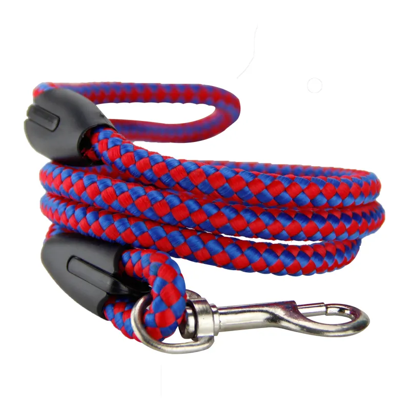 Useful Dogs Pet collar traction rope dog supplies harness adjustable woven chain leash Hot New 2021