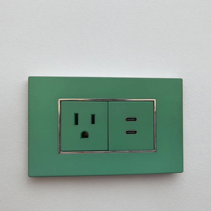 断路器enchufes美国标准16A双工双壁开关插座模块化 - Product Image 4