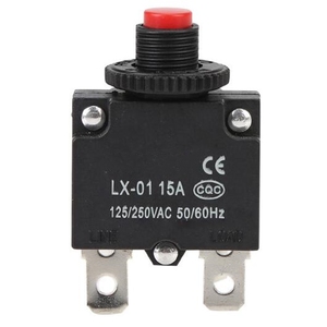 2A 3A 5A 6A 7A 8A 10A 15A 20A devre kesici aşırı yük koruma anahtarı sigorta Push Reset termal anahtar - Product Image 1