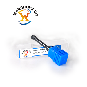 ウォリアーズビットCNC金属加工用3歯カーバイドエンドミルコーティングスレッドフライスカッター - Product Image 6