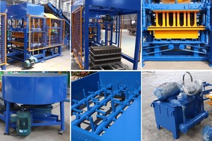 QT6-15 completamente automatica Eco-Brick macchina per la vendita prezzo di listino calcestruzzo cava pavimentazione in cemento blocco che fa macchine