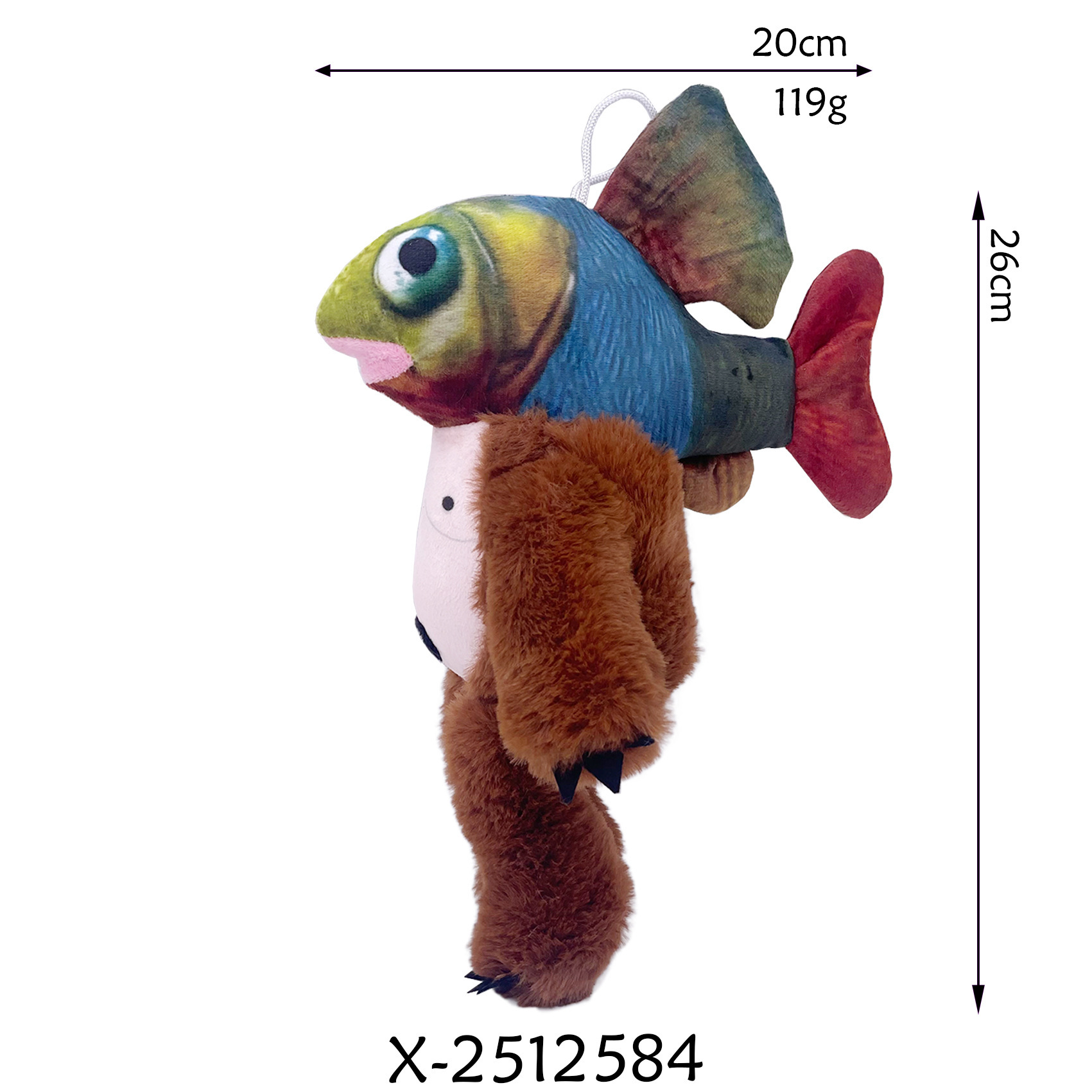 Orang-outan à tête de poisson