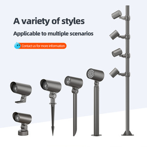Açık ağaç ışıkları için 36w 54w yuvarlak alüminyum akıllı Dmx512rgbw projektör Rbg Led bina aydınlatması - Product Image 3
