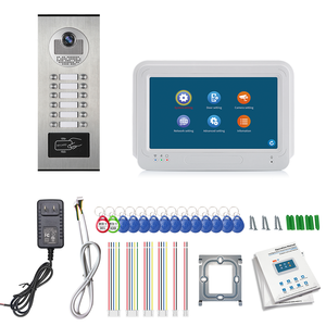 Factory Price 7 Inch 1080P Touch Screen <strong>Monitor</strong> Video <strong>Intercom</strong> <strong>System</strong> with 2MP HD and Wide Angle <strong>Camera</strong> for 12 Apartments - Product Image 6