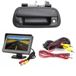 For Toyota Tundra Pickup Truck Rear View <strong>Reversing</strong> Image Camera with Night Function Car <strong>Reversing</strong> Aid and Rear Handle Clasp - Product Image 2
