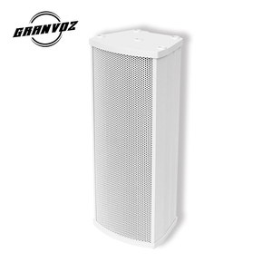 Ipx6 טור עמיד למים-קלט 8Ω rms 20w כפול 4 "נהג אלומיניום דיור חיצוני/גינה