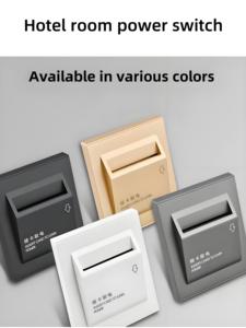 Smart Hotel Steckdosen schalter 12V Energie effizienter Werks schlüssel karten zugang Langlebiges PC-und ABS-<span class=keywords><strong>Ethernet</strong></span>-Netzwerk 1A max. Strom
