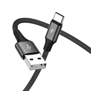 徽标长度定制红色灰色USB2.0 480Mbps传输数据铝合金1M 2M 3M USB A至usb-c USB电缆 - Product Image 1