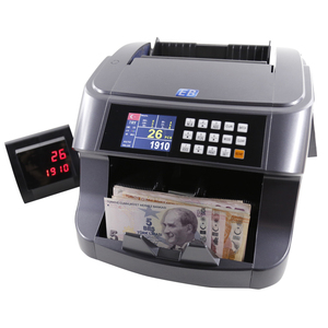 LD-6200V <strong>Mixed</strong> Bill <strong>Value</strong> Counter Multi-Currency Money <strong>Counting</strong> Machine with TFT LED Display Counterfeit <strong>Detection</strong> for Banks - Product Image 2