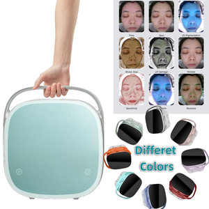 Un mejor dispositivo analizador de piel con algoritmo de máquina de belleza AI portátil Escáner facial 3D con análisis de humedad para uso doméstico - Product Image 1