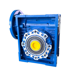 5:1-100 :1 RV63 Reductor de engranaje helicoidal 19mm Agujero de entrada NMRV063 Reductor de velocidad para motor 0,25-1.5KW - Product Image 4