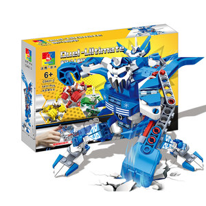 WOMA TOYS Wholesale Custom Assemble Diy <strong>Games</strong> Transform <strong>Robot</strong> Model <strong>Building</strong> Bricks Blocks Set - Product Image 3