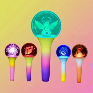 Custom Light Stick Official B T S a R m Y Bomb Kpop Official <strong>Programmable</strong> Light Stick Cheering Hand for Fan's Events - Product Image 3