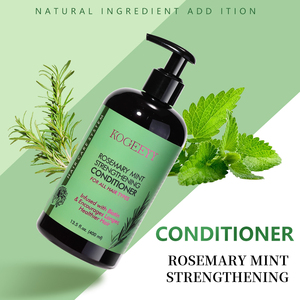 KOGEEYY Natural Organic Anti Hair Loss Rosemary Mint Hair Care Set Champú y acondicionador - Product Image 4