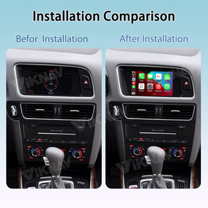 VIKNAV LinuxインターフェースボックスAUDI Q3 Q5 Q7 2010-2018 MMI 3GワイヤレスApple CarPlay Android Auto GPSナビゲーションに適合 - Product Image 2
