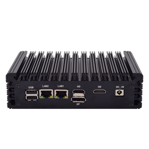 Intel Alder Lake N100 N95 I3-N305ファンレス産業用デスクトップコンピューター2LANシンクライアントPCファイアウォールルーターPfsenseミニPC - Product Image 2