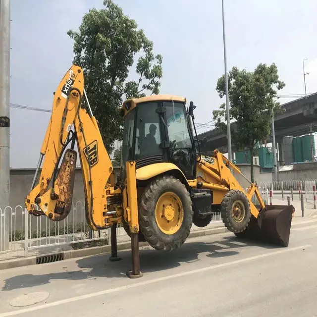 Kullanılan bekolu yükleyici JCB 3CX 4CX bekolu JCB 3cx 4CX satılık İngiltere'den retro yükleyici