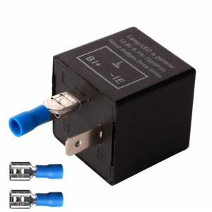 12 В 3-контактный Электронный СВЕТОДИОДНЫЙ мигающий реле 0,1 W-150W C/m мотоцикл поворотник Регулируемый мигалка - Product Image 2