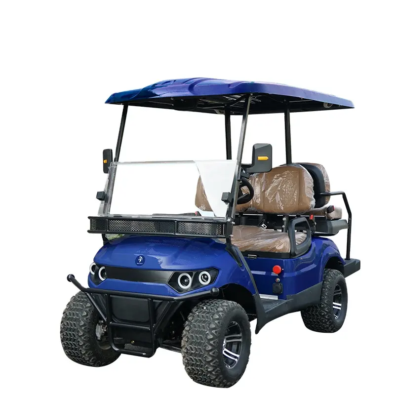 โรงงานม้าทะเลสาบขายส่งรถกอล์ฟไฟฟ้า EZGo รถกอล์ฟรถยนต์คุณภาพสูง