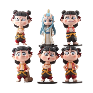 Handcrafted Exquisite Nezha Ao Bing PVC Resin Action Figure Set 6-Piece Display and Collection Customizable ODM <strong>Model</strong> - Product Image 1