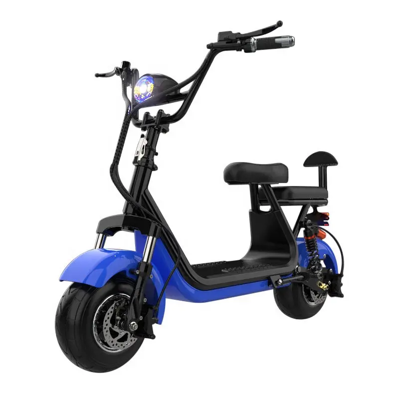 2022 scooter elettrico citycoco scooter 800w 1000W nuovo modello 2 ruote grasso pneumatico mini scooter