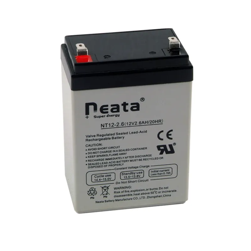 Neata Batterij 12V 2.6ah Batterij Ups Oplaadbare Lood Zuur Vrla Agm Batterij