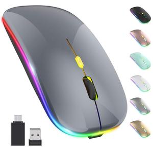 All'ingrosso della fabbrica Mini Mouse ottico senza fili luce LED USB 2.4G interfaccia per mano destra accessori per Computer portatile uso ufficio - Product Image 1