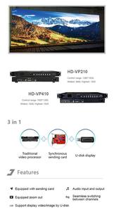 惠都HD-VP410发光二极管视频处理器 + 发送器 + USB 3合1同步控制器高清播放器无缝切换视频音频播放 - Product Image 4