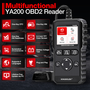 Evrensel araba kod okuyucu YA200 Escaner Automotriz Profesiona Check Engine işık Obd 2 tarayıcı - Product Image 2