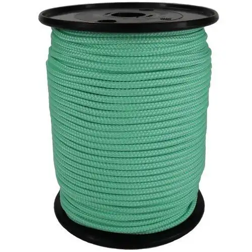 3-10mm Colorido Trançado Cordão Redondo 6mm Nylon Polipropileno Corda Tecido Saco De Algodão Nylon Papel 3 Strand Nylon Mouse Tail Rope 50kg