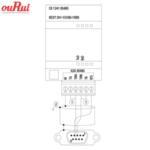 Hàng chính hãng 100% 6ES7241-1CH30-1XB0 SIMATIC S7-1200 Bo mạch truyền thông CB1241 RS-485 Tồn kho sẵn 6ES7 241-1CH30-1XB0 - Product Image 4
