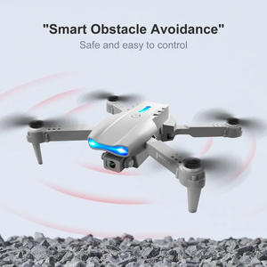 E99专业无人机双相机折叠航空摄影四轴飞行器模型玩具遥控无人机E99专业K3遥控无人机鹦鹉双 - Product Image 3