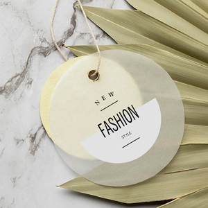 Printed Logo Clear Pvc Hangtags Garment Clothes <strong>Custom</strong> Hang <strong>Tags</strong> Luxury Swing <strong>Tags</strong> Set <strong>String</strong> Pin Design Paper Clothing <strong>Tag</strong> - Product Image 5